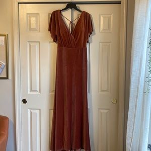 Jenny Yoo Ellis dress in English Rose, Size 18